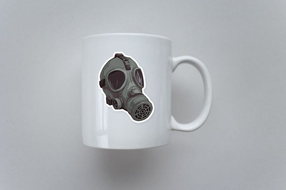 Tactical Gas Mask Sticker