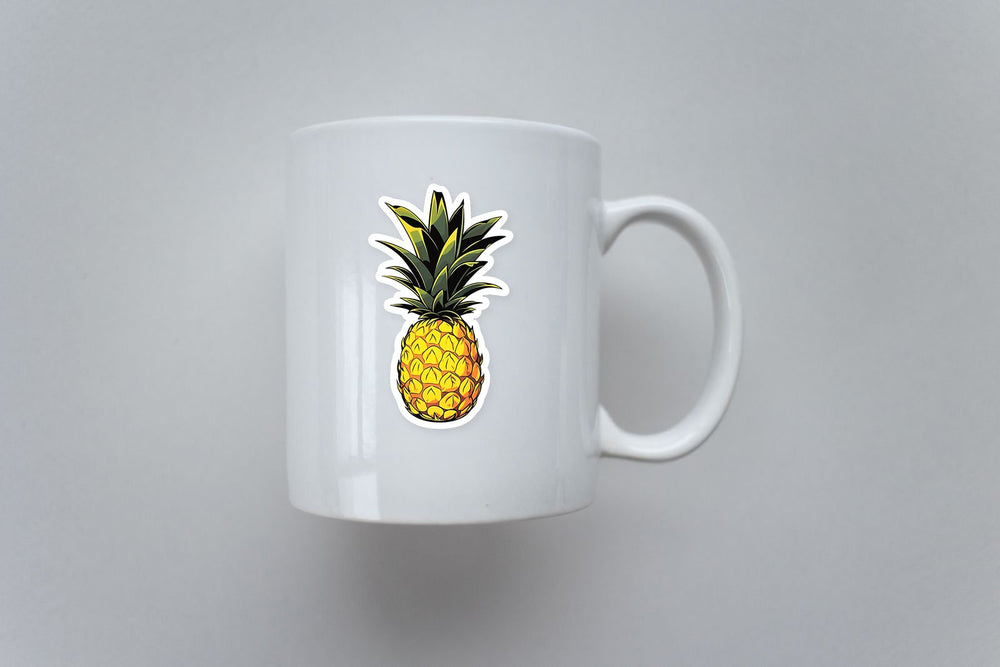 Aesthetic Pineapple Fruit Sticker