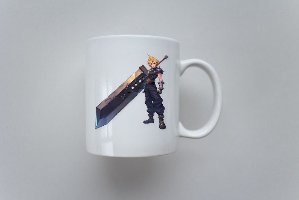 Cloud Strife Buster Sword Sticker