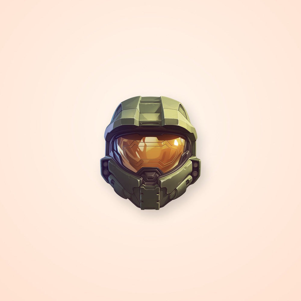 Halo Master Chief Helmet Sticker