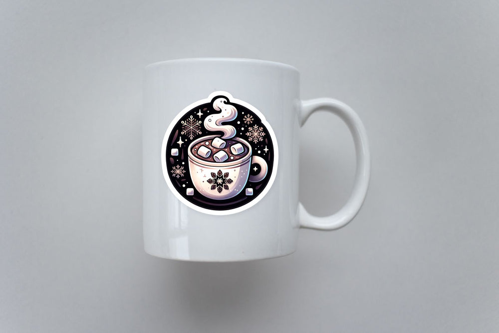 Cocoa with Marshmallow Sticker
