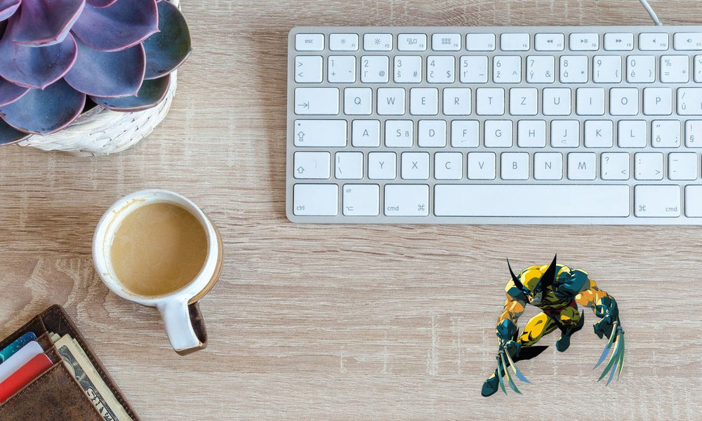 Wolverine Action Pose Sticker