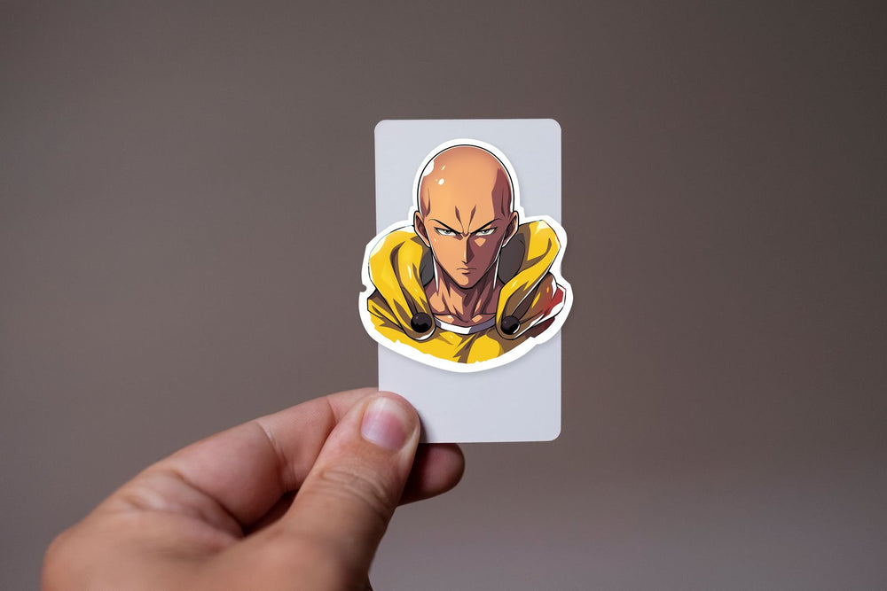 One-Punch Man Saitama Detailed Sticker
