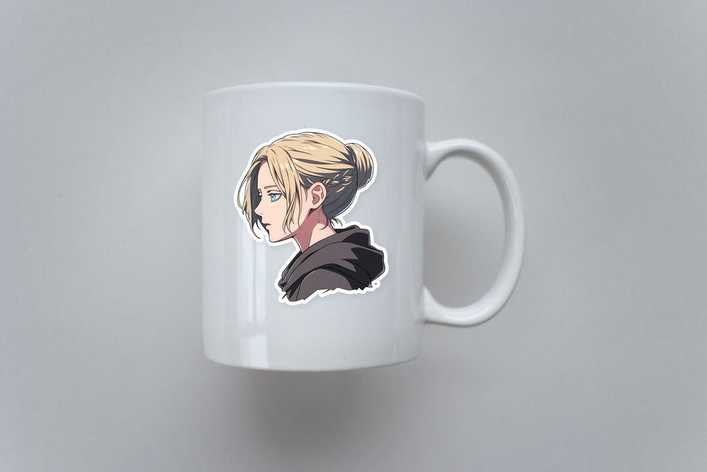 Attack on Titan Side View Annie Leonhart Sticker