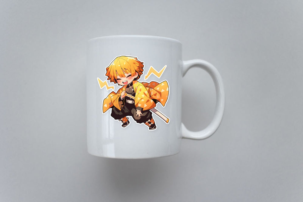 Zenitsu Agatsuma Lightning Demon Slayer Sticker