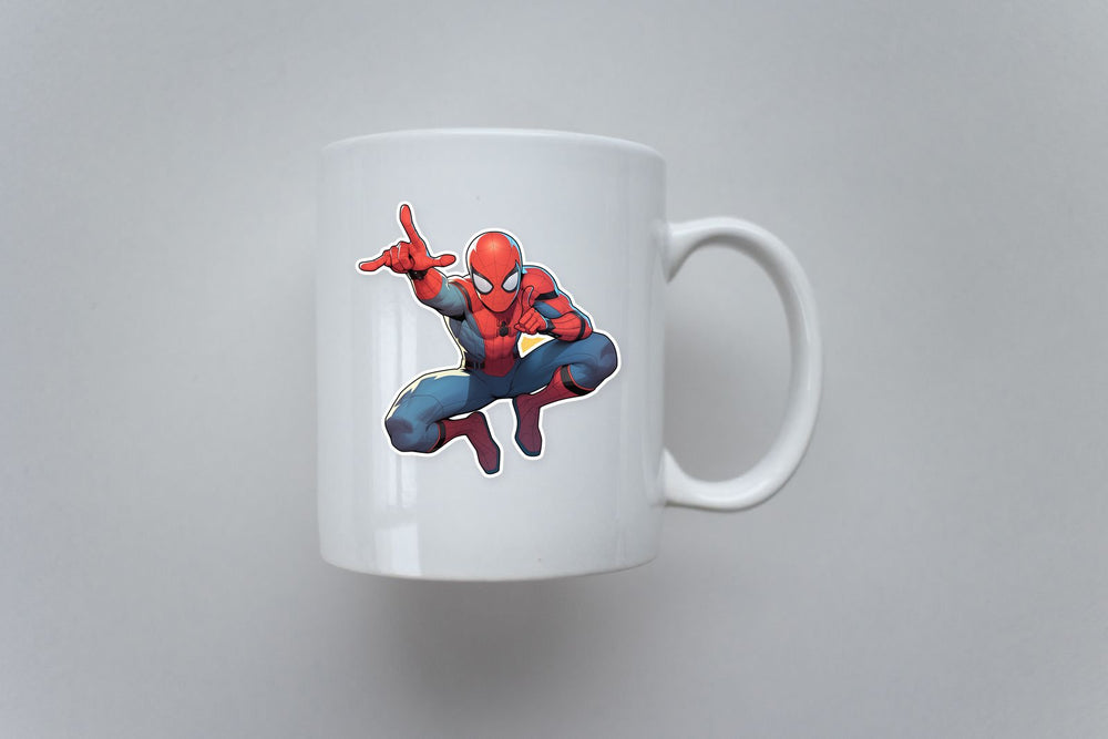 Spider-Man Action Pose Sticker