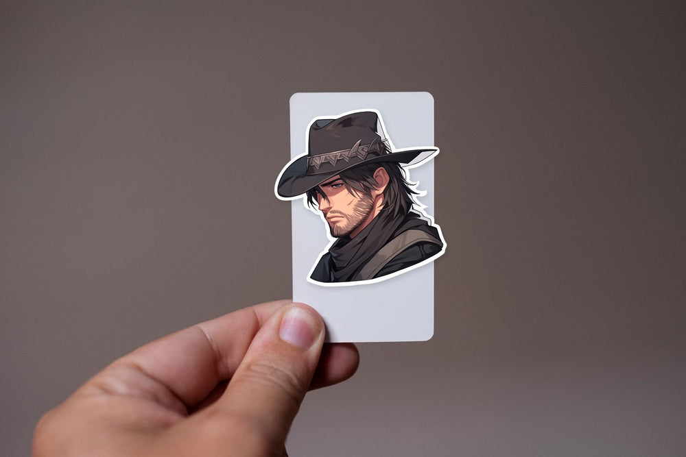 Red Dead John Marston Art Sticker