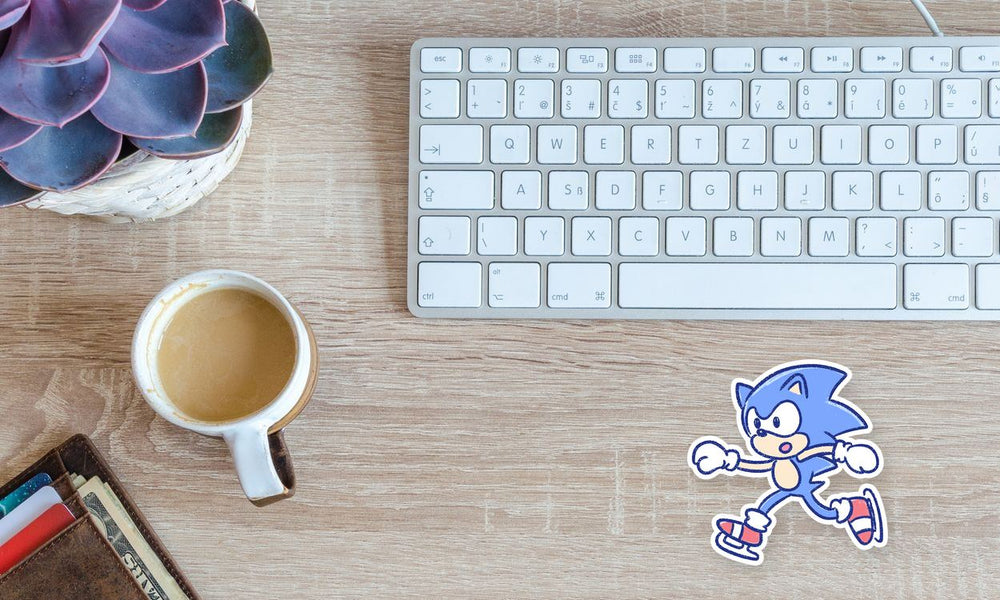 Christmas Sonic Winter Sticker
