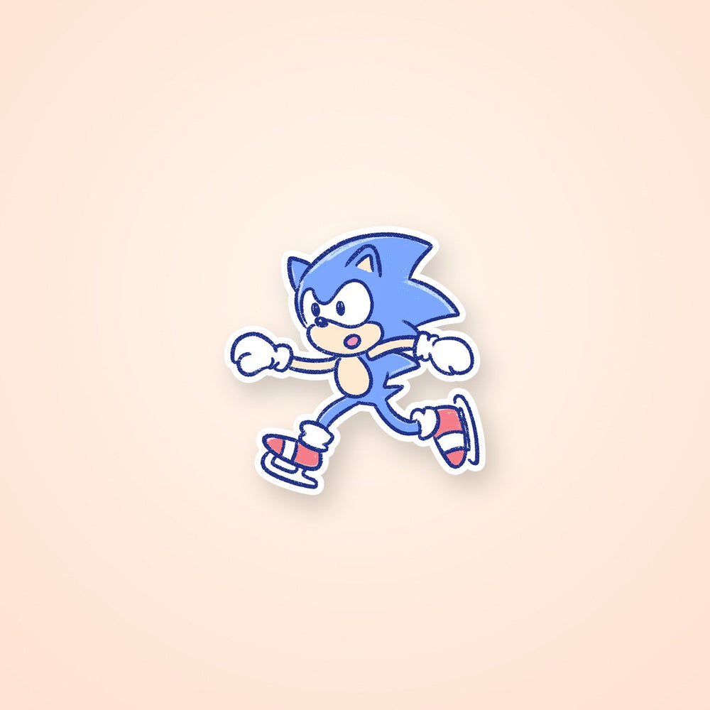 Christmas Sonic Winter Sticker