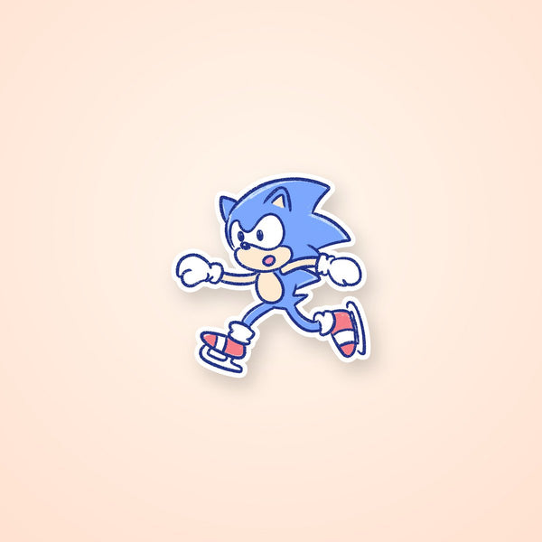 Christmas Sonic Winter Sticker