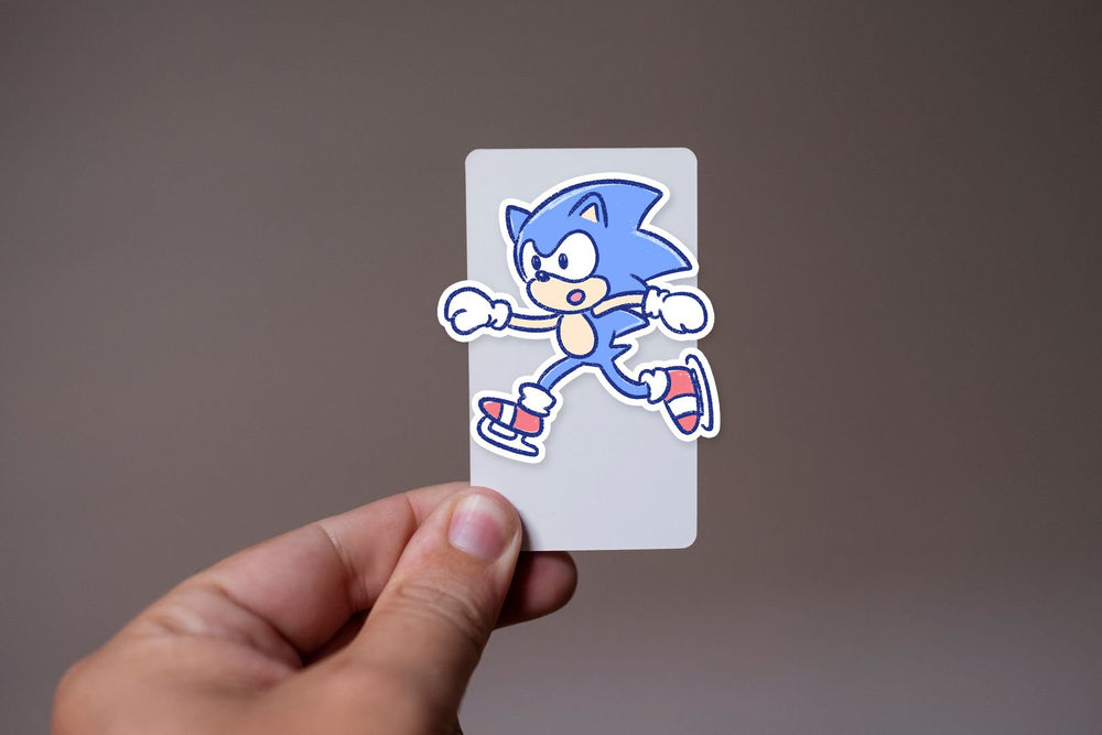 Christmas Sonic Winter Sticker