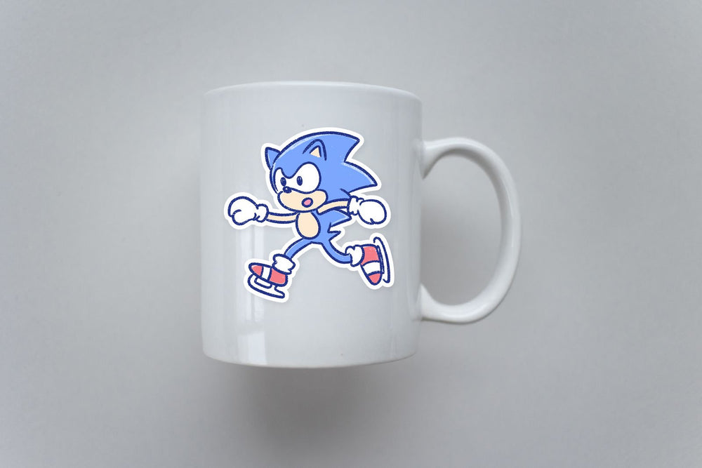 Christmas Sonic Winter Sticker