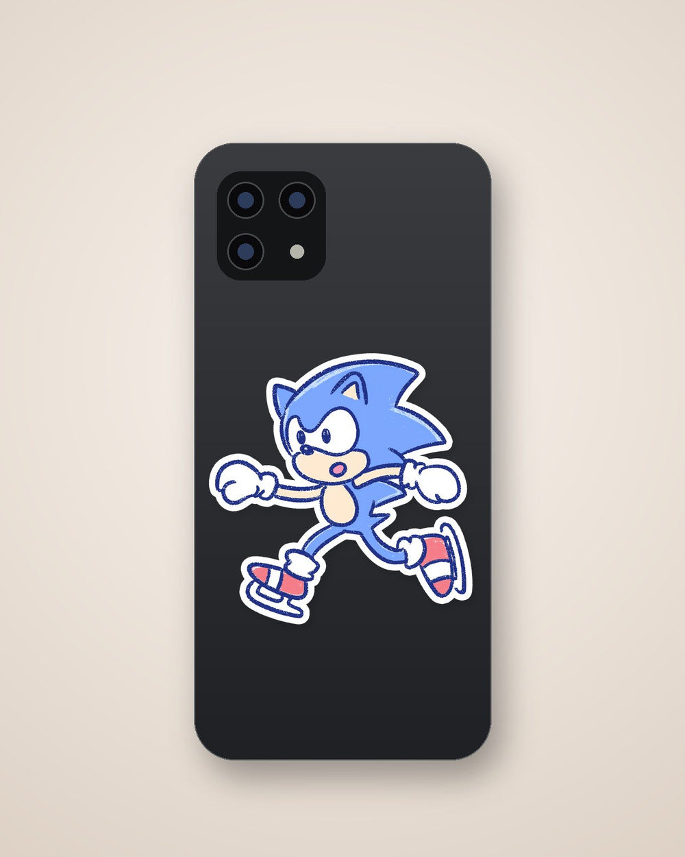 Christmas Sonic Winter Sticker