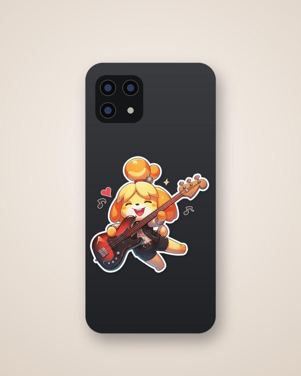 Isabelle Animal Crossing Rockstar Sticker