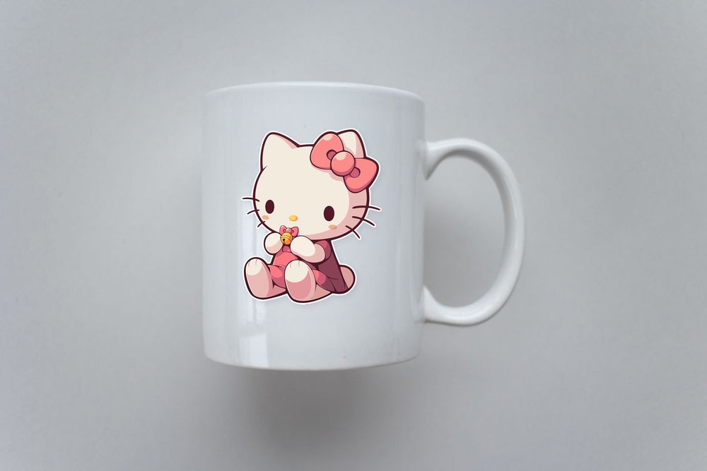 Ribbon Hello Kitty Sticker