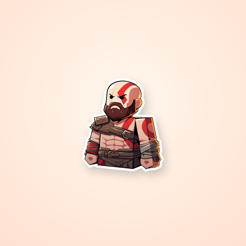 Lego Kratos Sticker