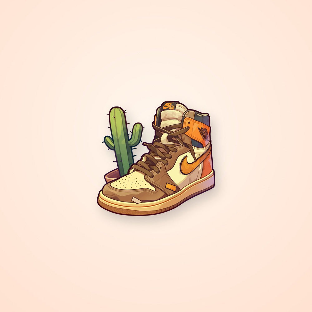 Sneakers Cactus Jack Sticker