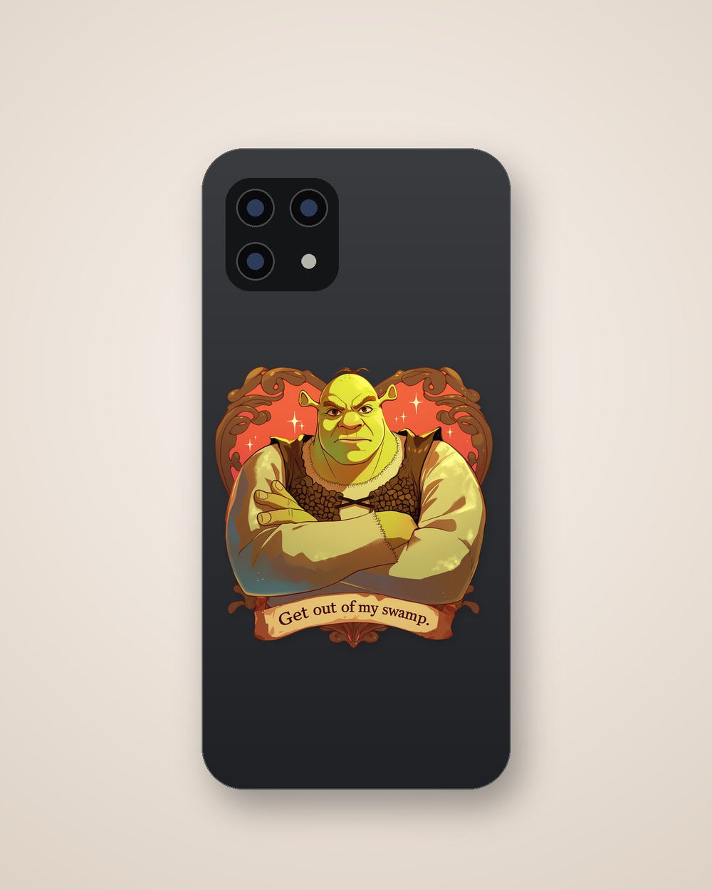 Shrek Get Out My Swamp Sticker