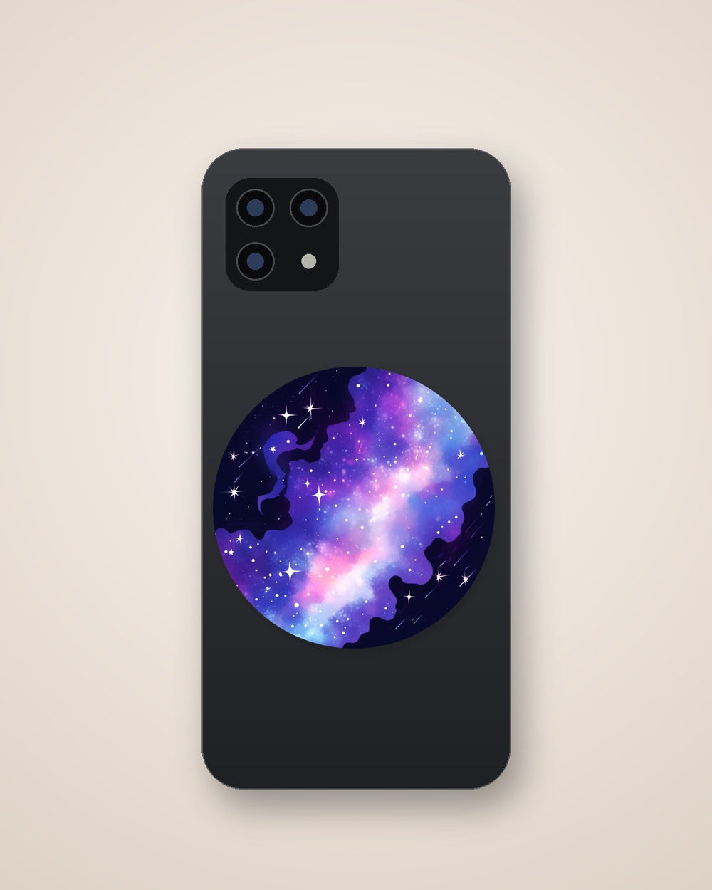 Aesthetic Milky Way Round Sticker
