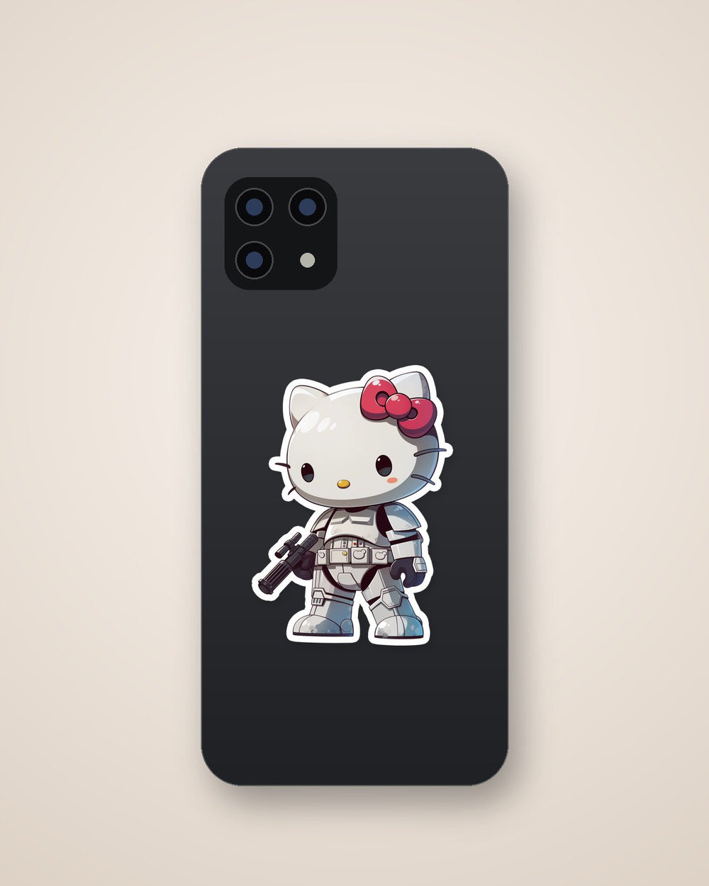 Hello Kitty Stormtrooper Sticker
