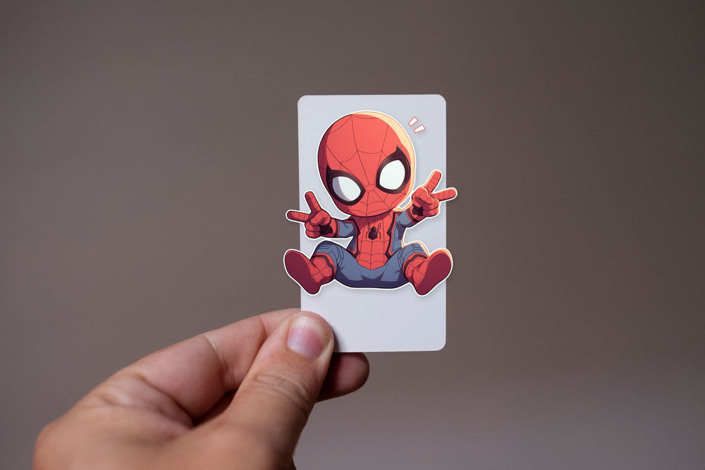 Spiderman Chibi Hero Sticker