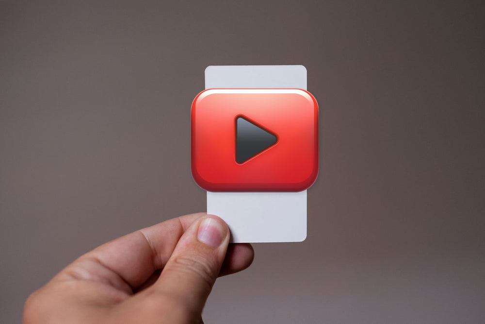 Youtube Play Button Sticker