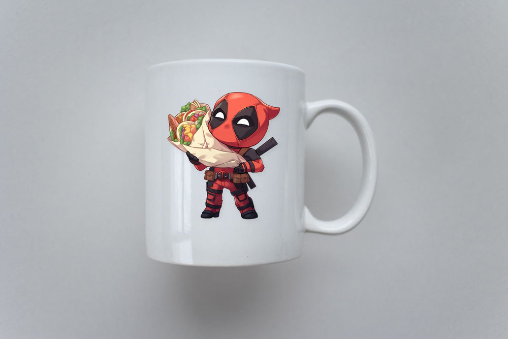 Marvel Deadpool Taco Love Sticker