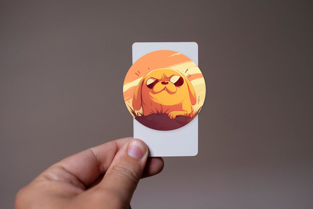 Adventure Time Jake the Dog Clipart Sticker