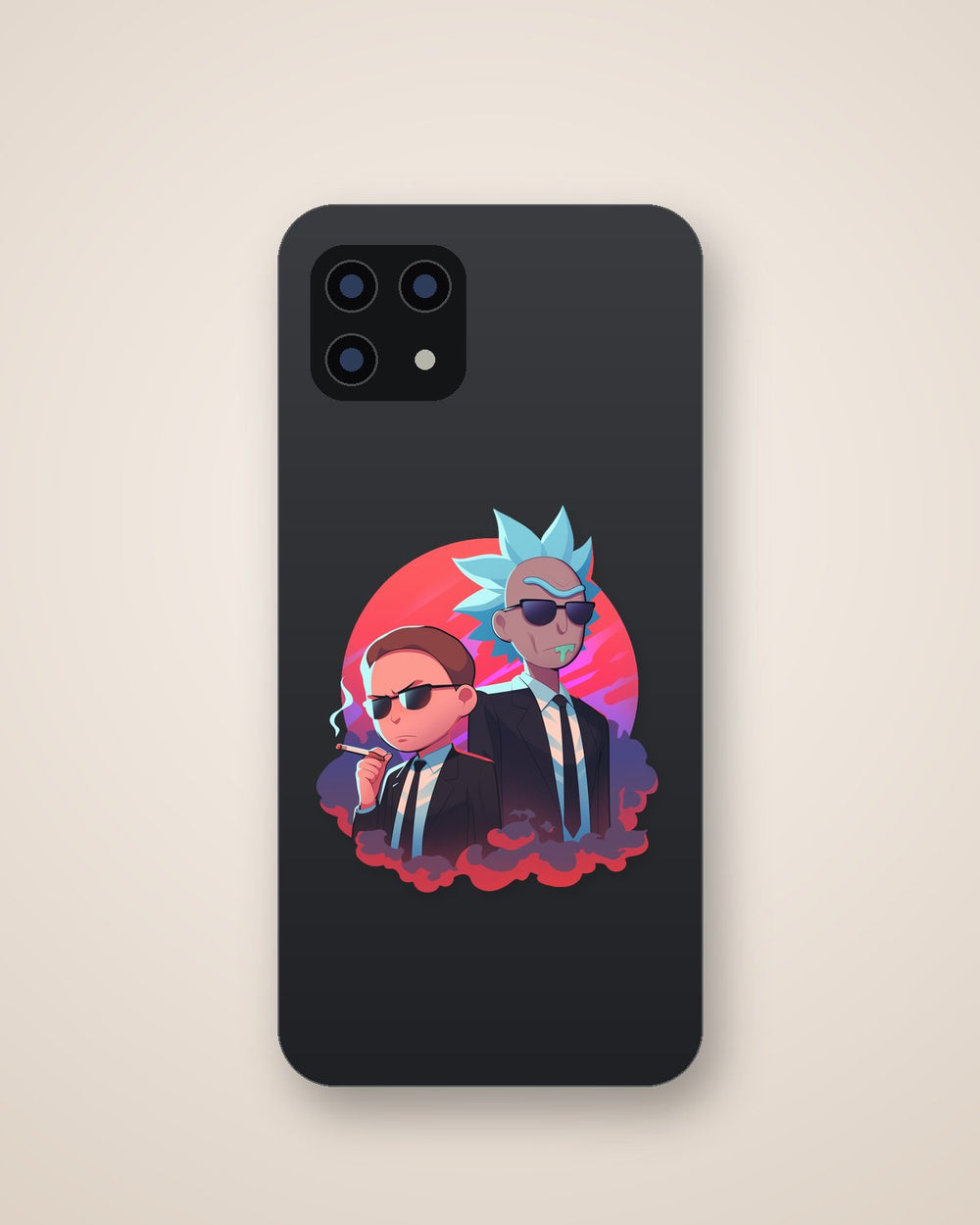 Rick and Morty Cool Suits Sticker