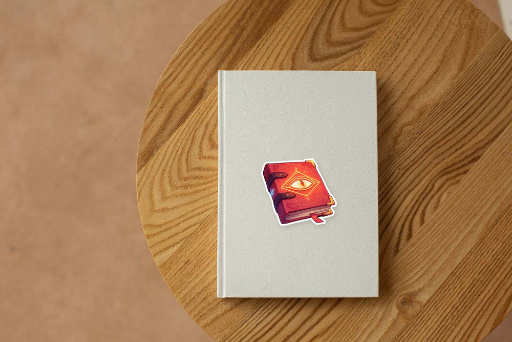 Gravity Falls Magic Book Eye Sticker