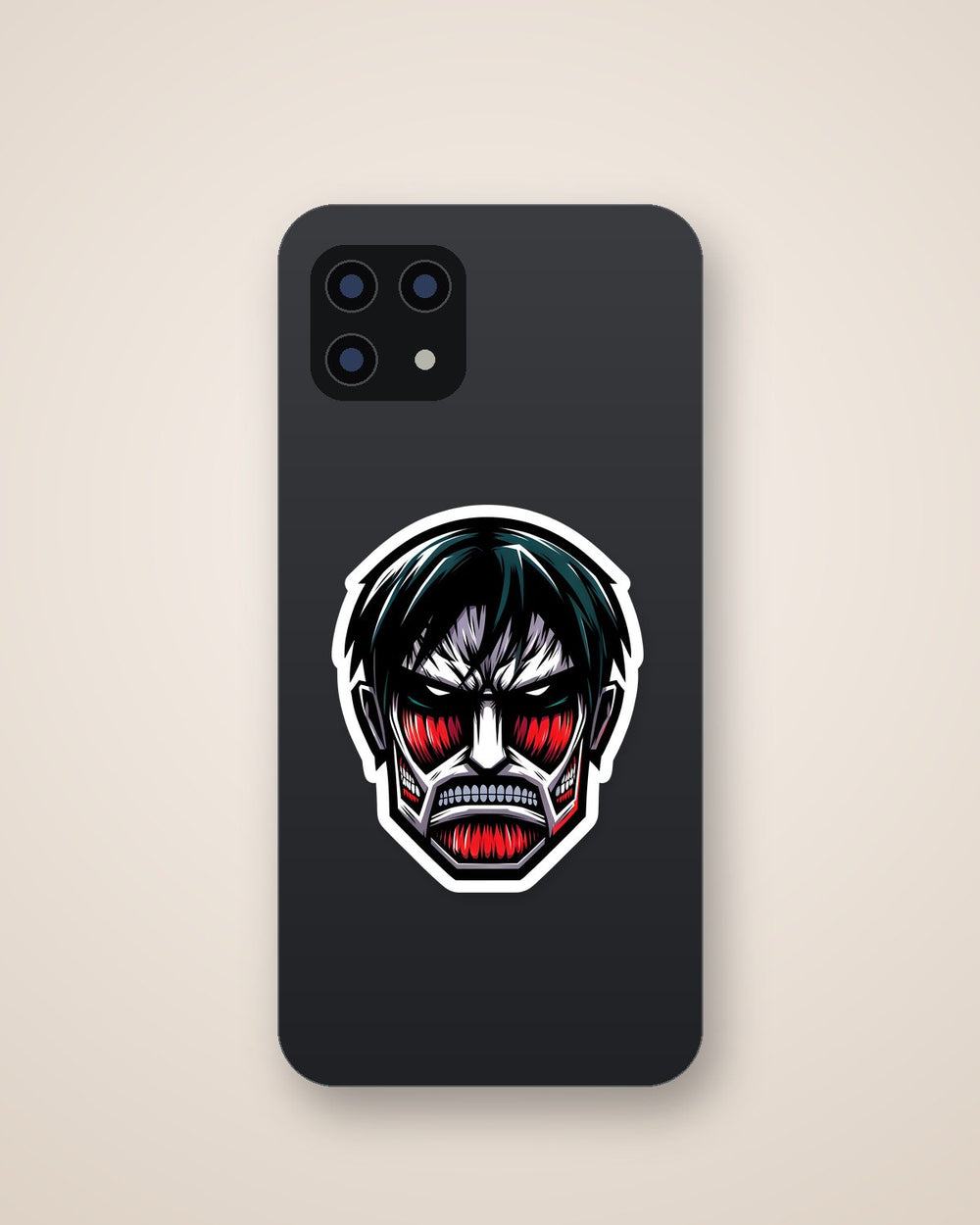 Titan Face Aot Sticker