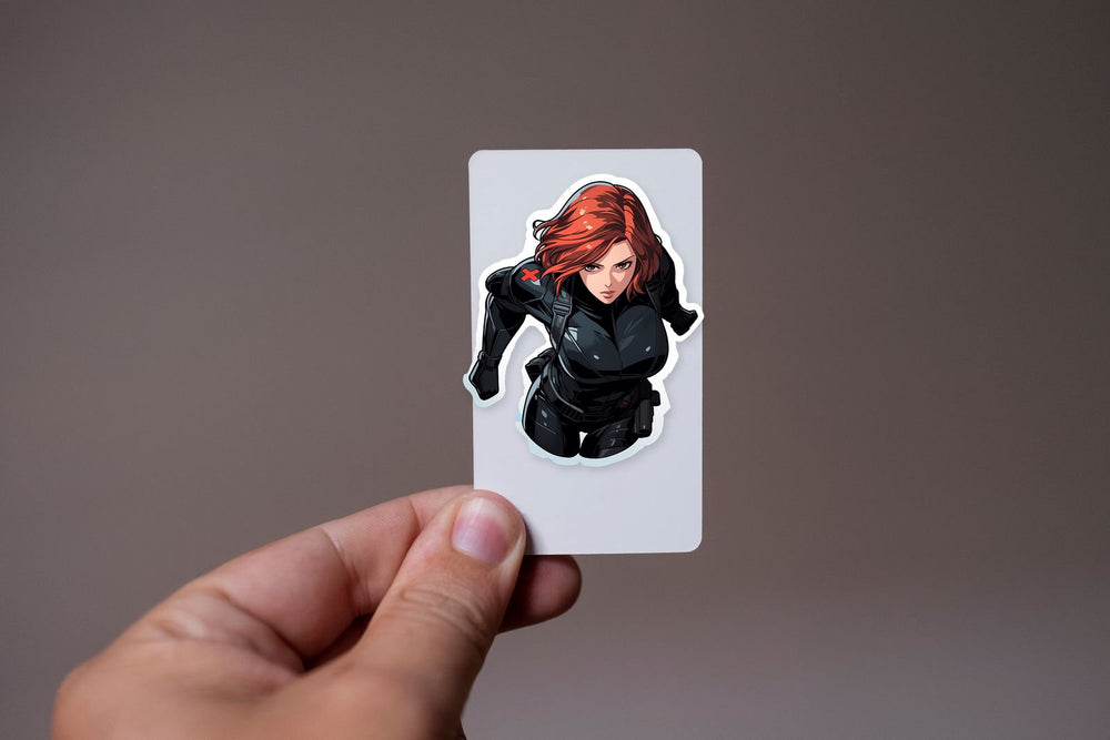 Marvel Black Widow Comics Sticker