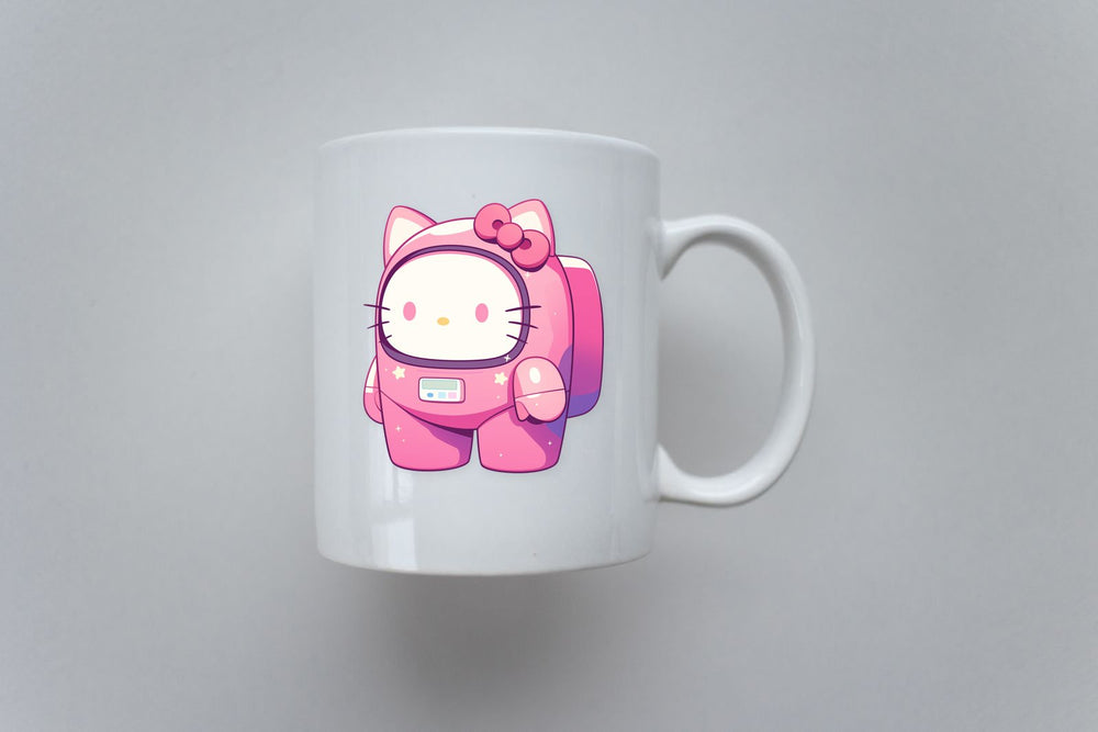 Hello Kitty Among Us Pink Clipart Sticker
