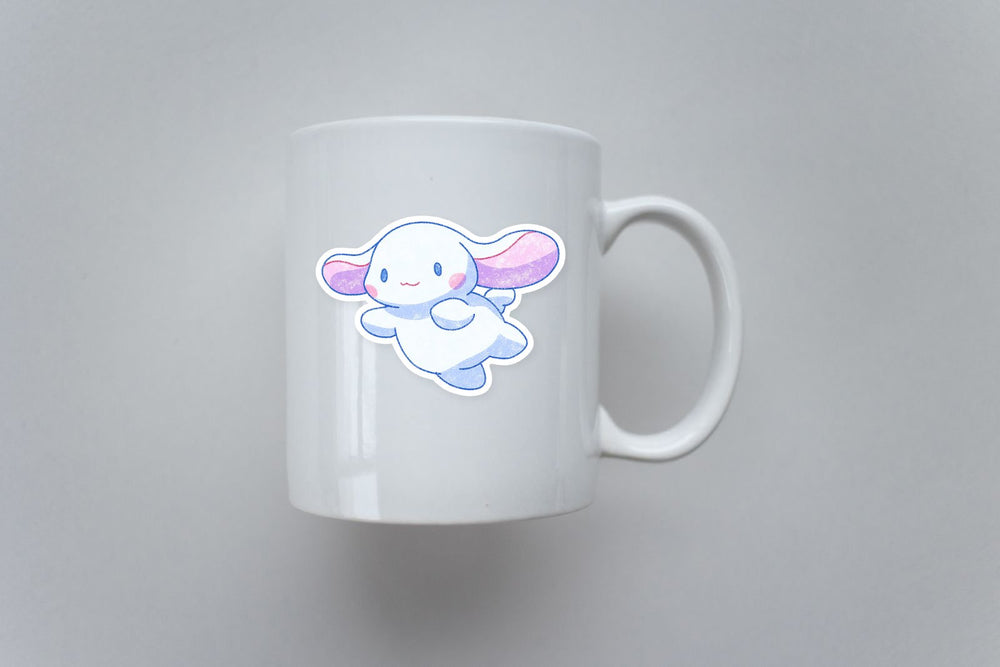 Kawaii Cinnamoroll Flying Cute Sticker