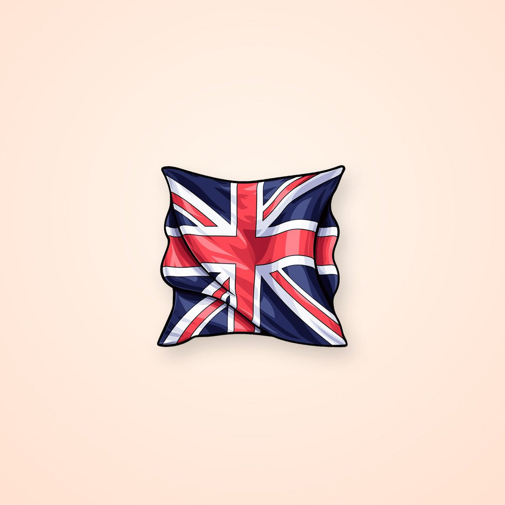 Aesthetic Great Britain Flag Sticker