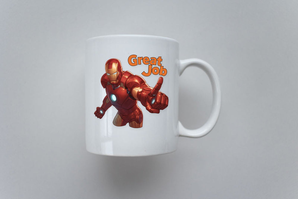 Iron Man Great Job Text Sticker