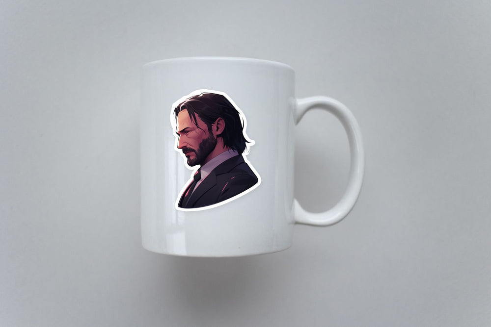 Aesthetic John Wick Sticker