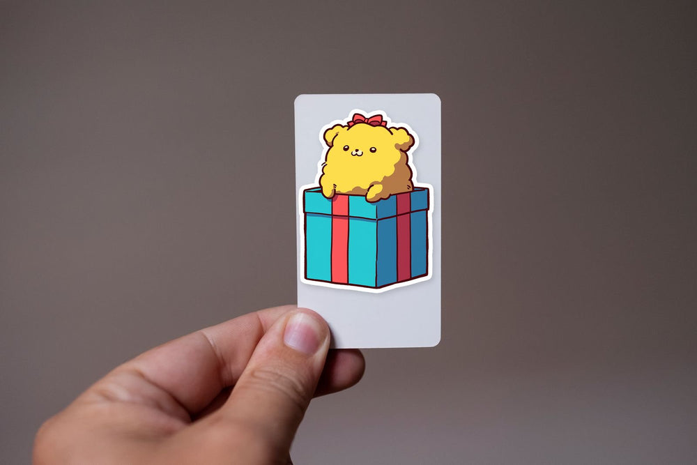 Pompompurin Gift Box Sticker