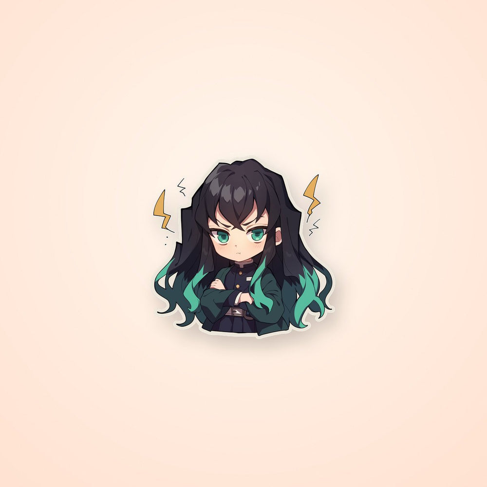 Muichiro Tokito Chibi Demon Slayer Sticker