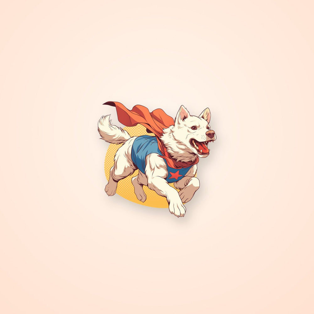 Krypto Superdog DC Comics Sticker
