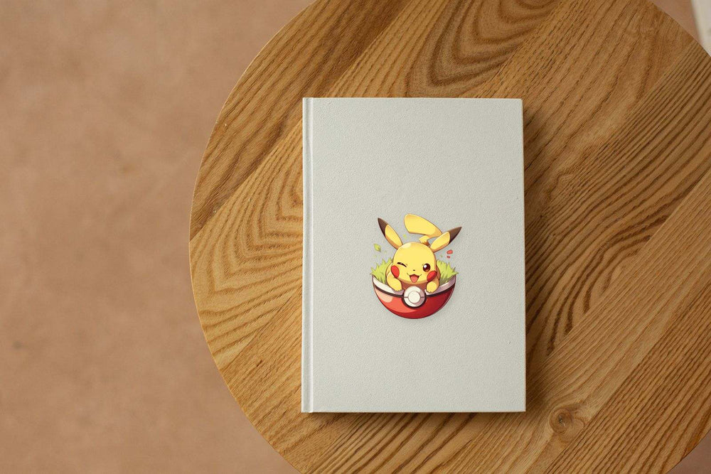 Pikachu Inside Pokeball Sticker