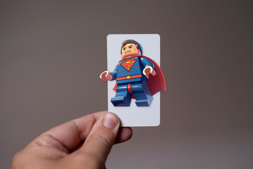 Lego Superman DC Sticker