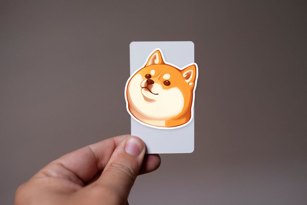 Shiba Inu Cute Dog Sticker