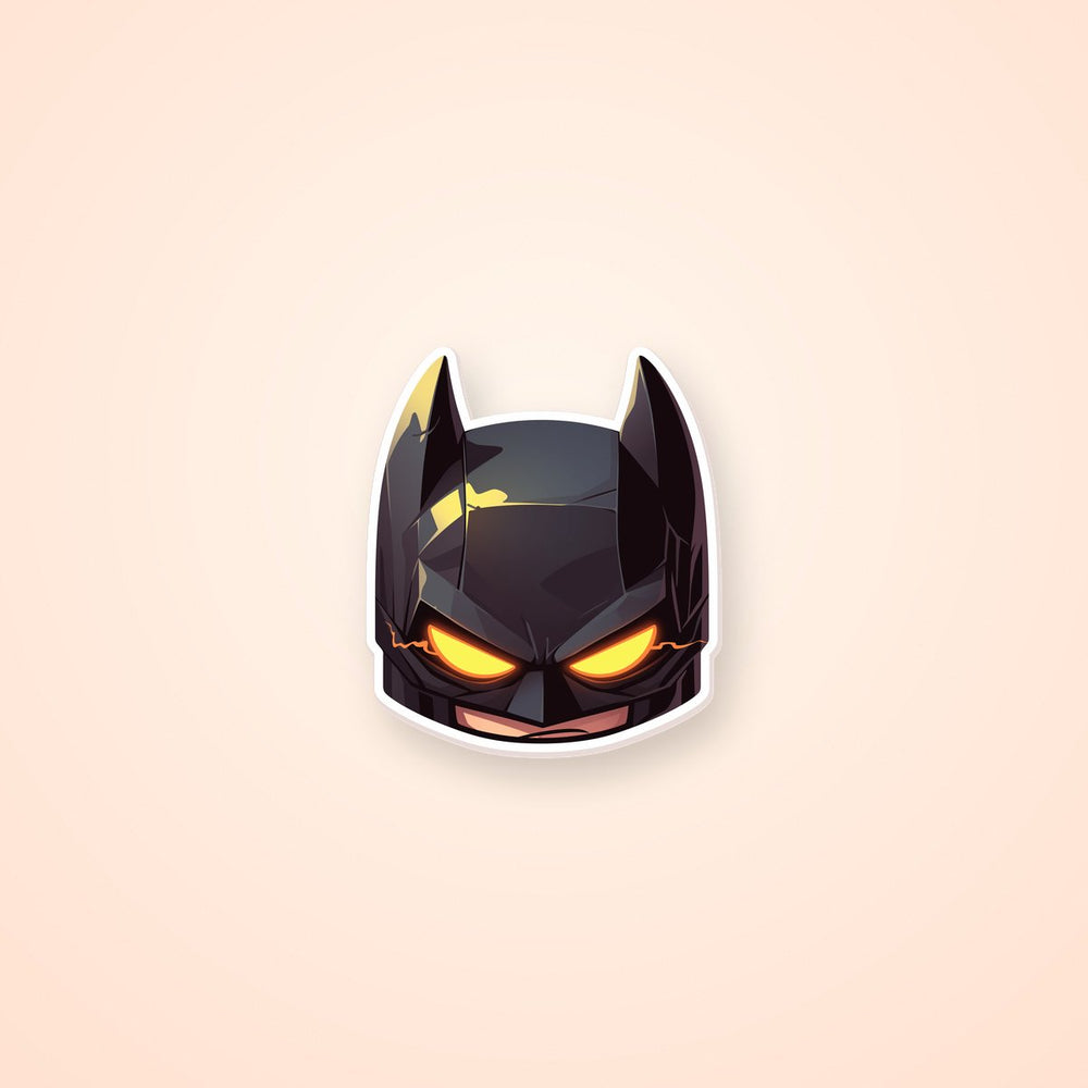 Batman Dark Knight Head Sticker