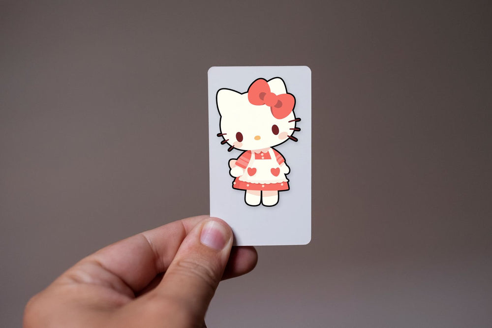 Hello Kitty Tiny Dress Cute Sticker