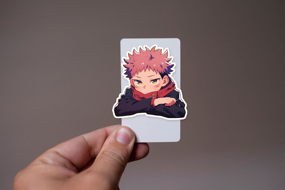 Yuji Itadori Kawaii Jujutsu Kaisen Sticker
