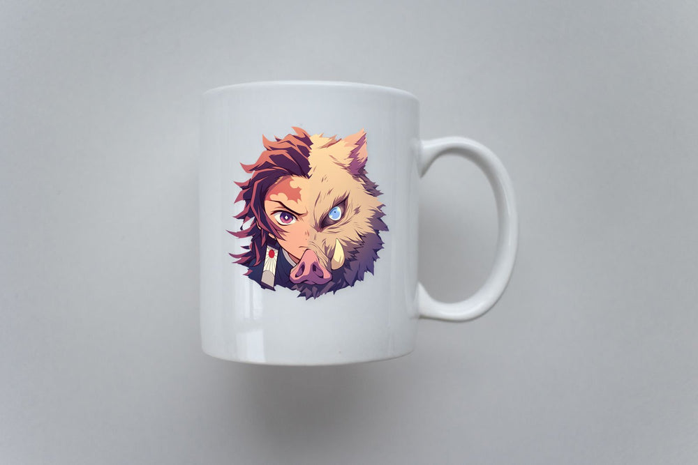 Demon Slayer Tanjiro & Half Inosuke Sticker