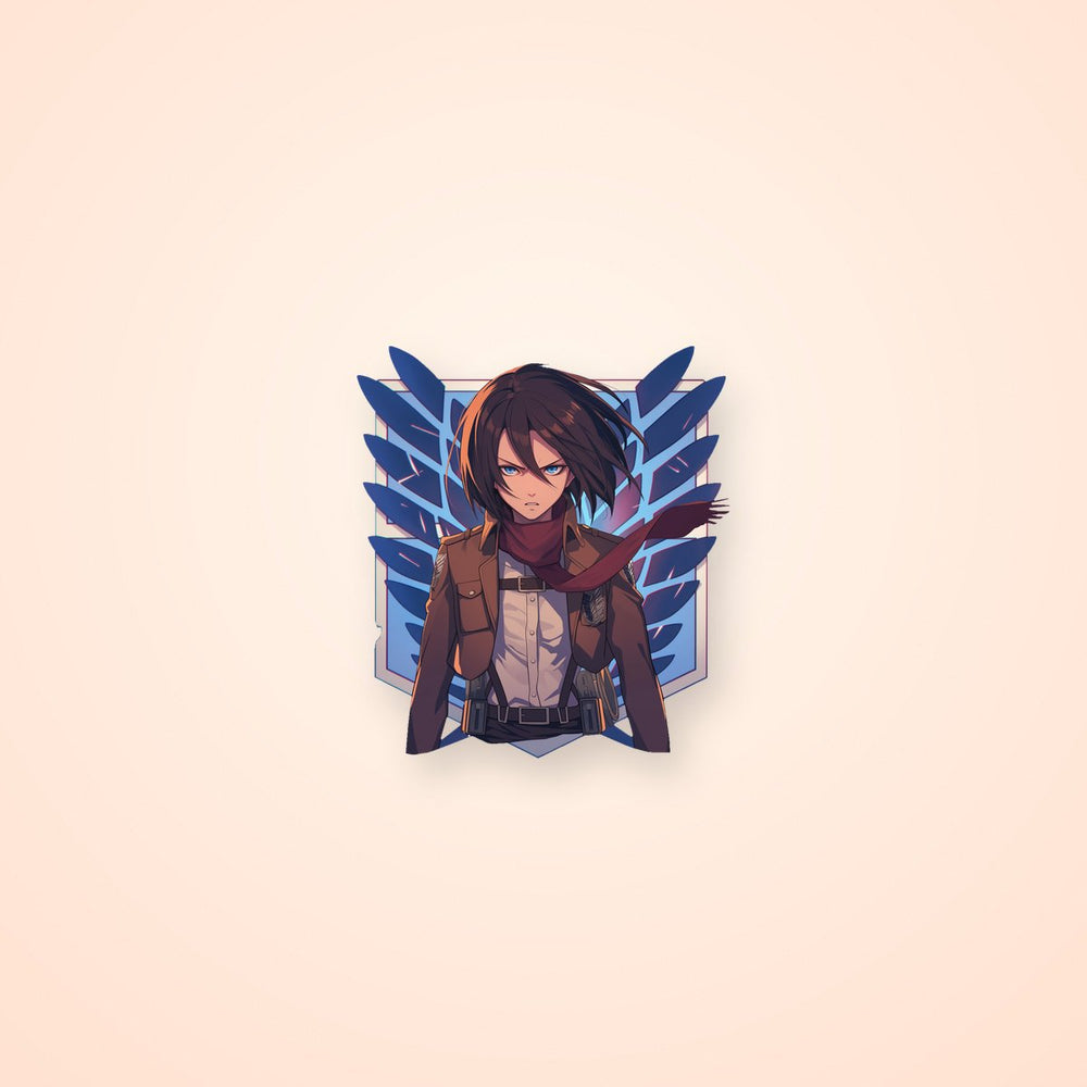 Ackerman Mikasa Aot Sticker