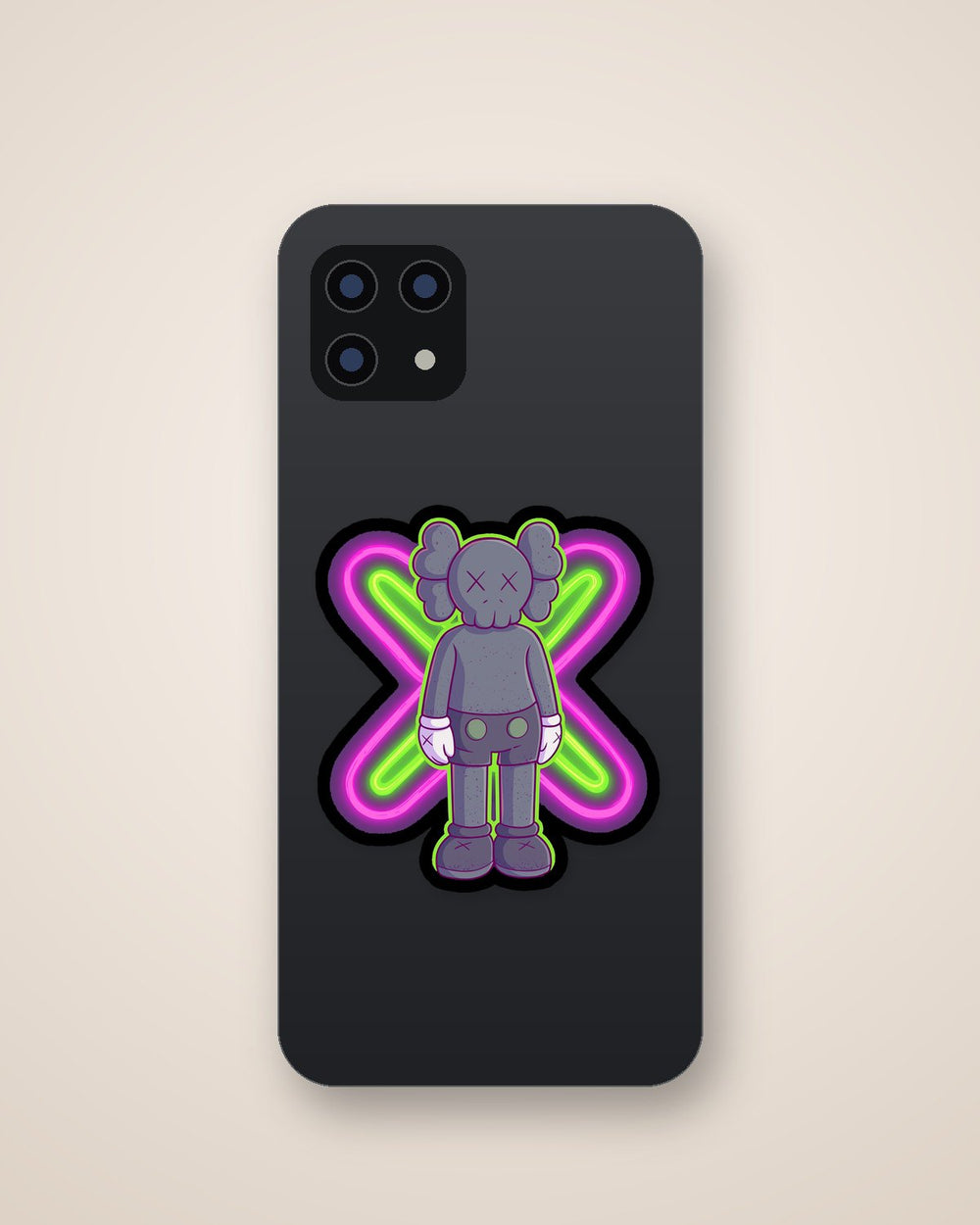 Kaws Companion X Eyes Head Sticker