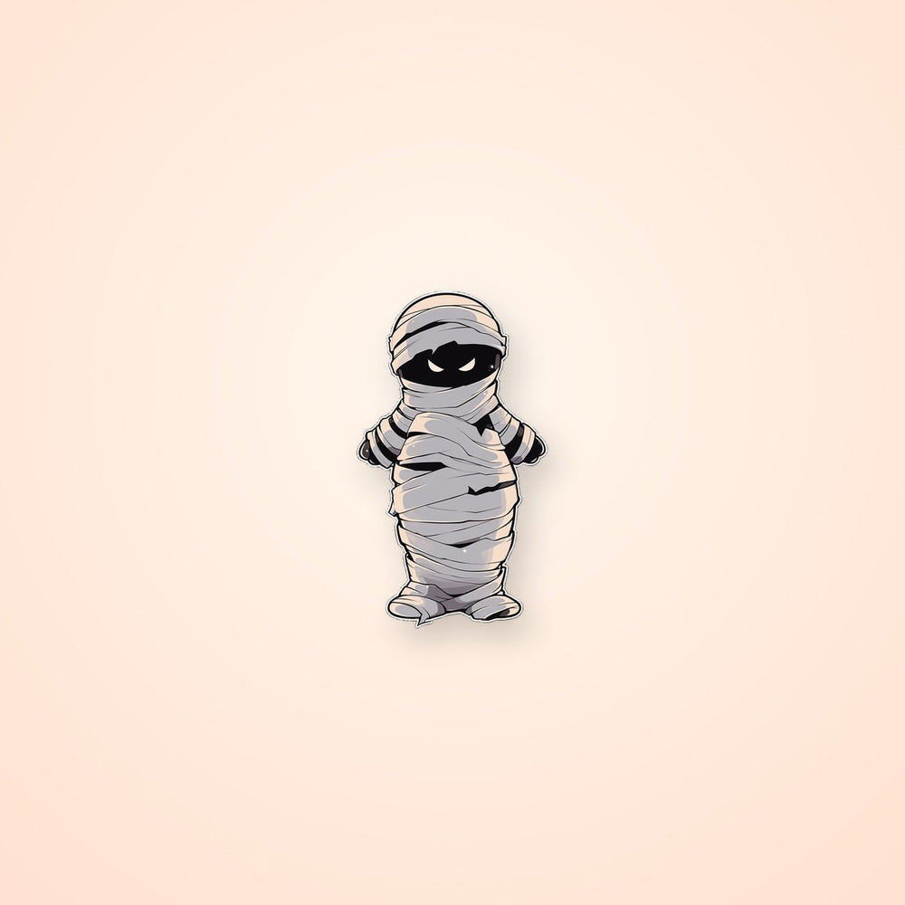 Halloween Spooky Mummy Sticker